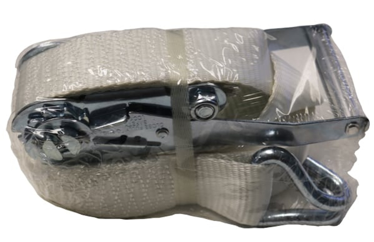 2” x 27’ Loop Double J-Hook Long/Wide Handle Ratchet Strap