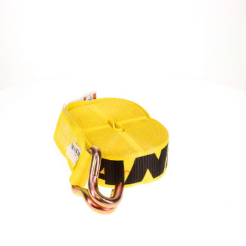 2” x 27’ Winch Strap w/Wire Hook