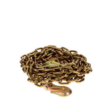 Grade 70 3/8″ x 16′ Chain w/Clevis Hooks Pail