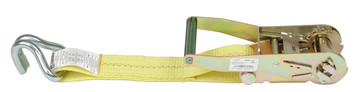 2″ x 18” Fixed End Strap w/Wire Hook and Buckle