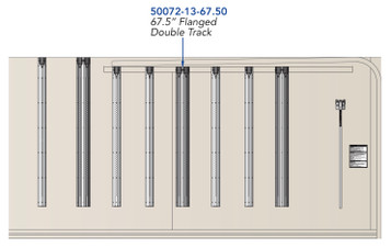 67.5" Lift-A-Deck II Flanged Double Track