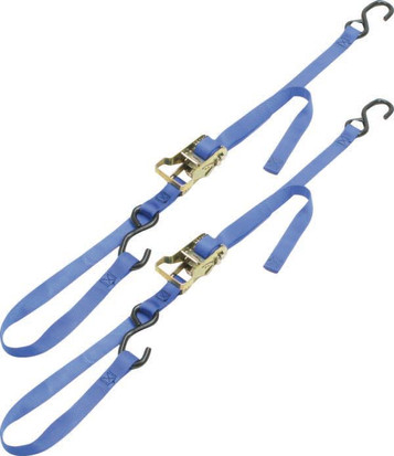 1" x 69” Integra Rat Pak Blue Tie-Down, 2 Pack