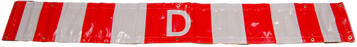 18″ x 96″ Canadian “D” & “Oversize” Reflective Safety Banner