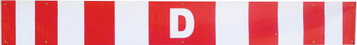 12″ x 96″ Canadian “D” Reflective Safety Banner