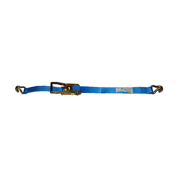 2″ x 40’ Ratchet Strap w/J-Hooks & Long/Wide Handle