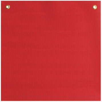 18″ x 18″ Safety Flag, Red Mesh w/Grommets