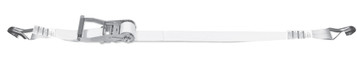 1″ x 15′ Double J-Hook Long/Wide Handle Ratchet Strap