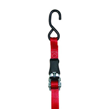 1” x 15’ Commercial Grade S-Hook Ratchet Tie-Down