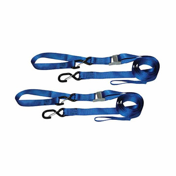 1.25″ x 8′ Cam Buckle Motorsports Tie-Downs, 2 Pack