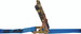 20' Tension Limiting Ratchet Low-Profile Strap w/Spring E Fittings 20' Tension Limiting Ratchet Low-Profile Strap w/Spring E Fittings