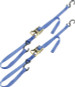 1" x 69” Integra Rat Pak Blue Tie-Down, 2 Pack 1" x 69” Integra Rat Pak Blue Tie-Down, 2 Pack