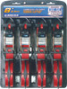 Red Cam Buckle Tie-Down 4 Pack Red Cam Buckle Tie-Down 4 Pack