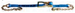 Ancra Blue 2″ x 30’ Ratchet Strap w/Chain Anchors & Long/Wide Handle