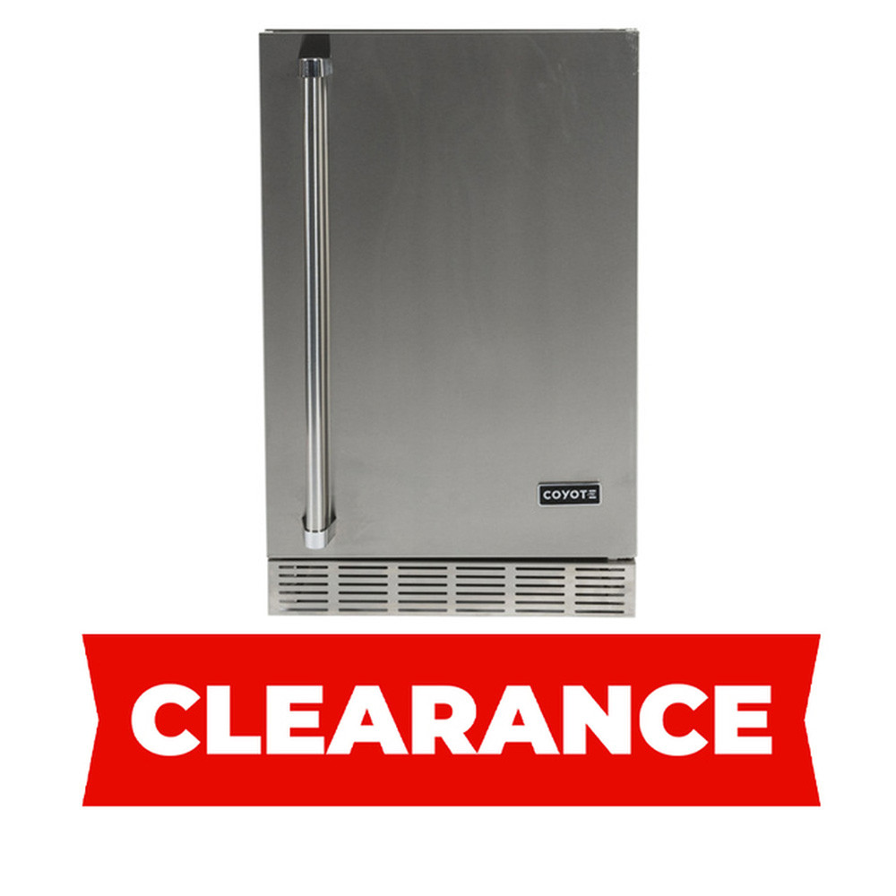 Cu Ft Coyote 21 Outdoor Refrigerator Coyote 24-Inch Right Hinge