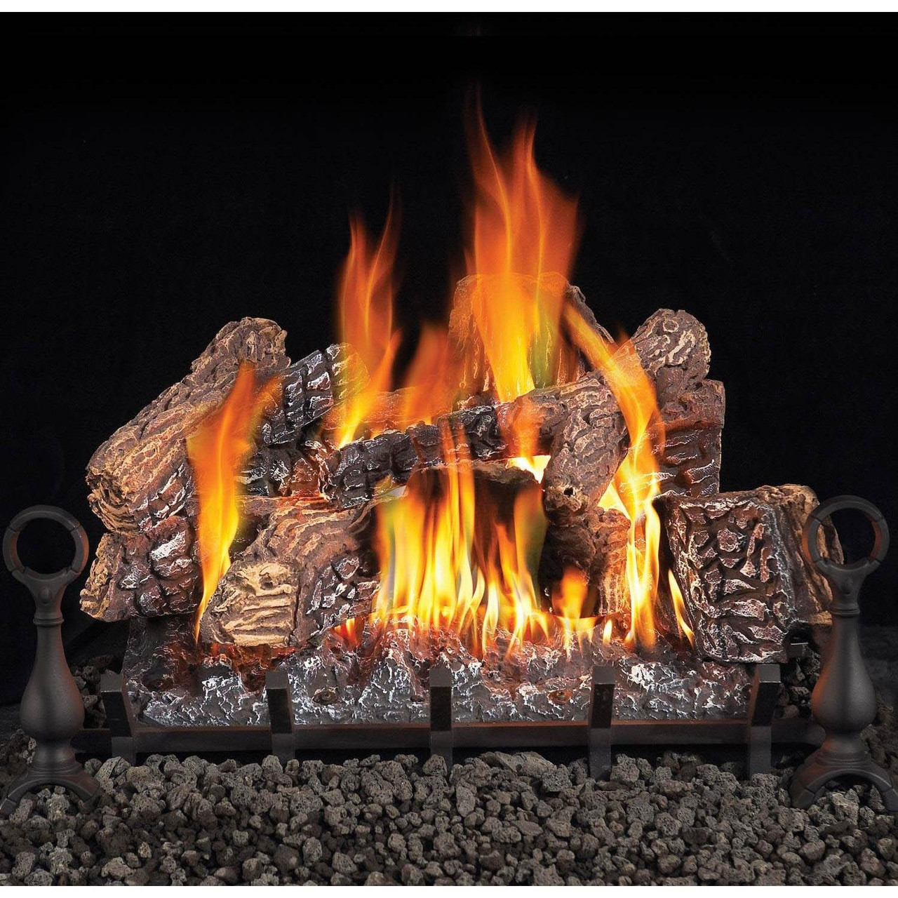 Napoleon Fiberglow VF Series GVFL18N 18 Vent Free Natural Gas Log Set with  Millivolt Ignition Up to 40 000 BTU's PHAZERAMIC Burner PHAZER Log Set and  Oxygen Depletion Sensor - Brandster.com