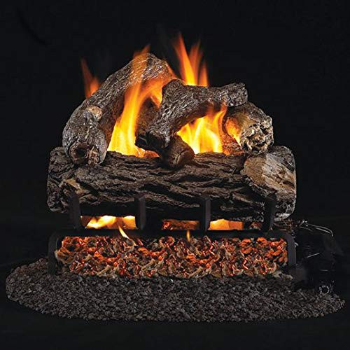 Peterson Real Fyre 12 Golden Oak Designer Plus Gas Log Set -  RDP-12_G4-12_SPK-26