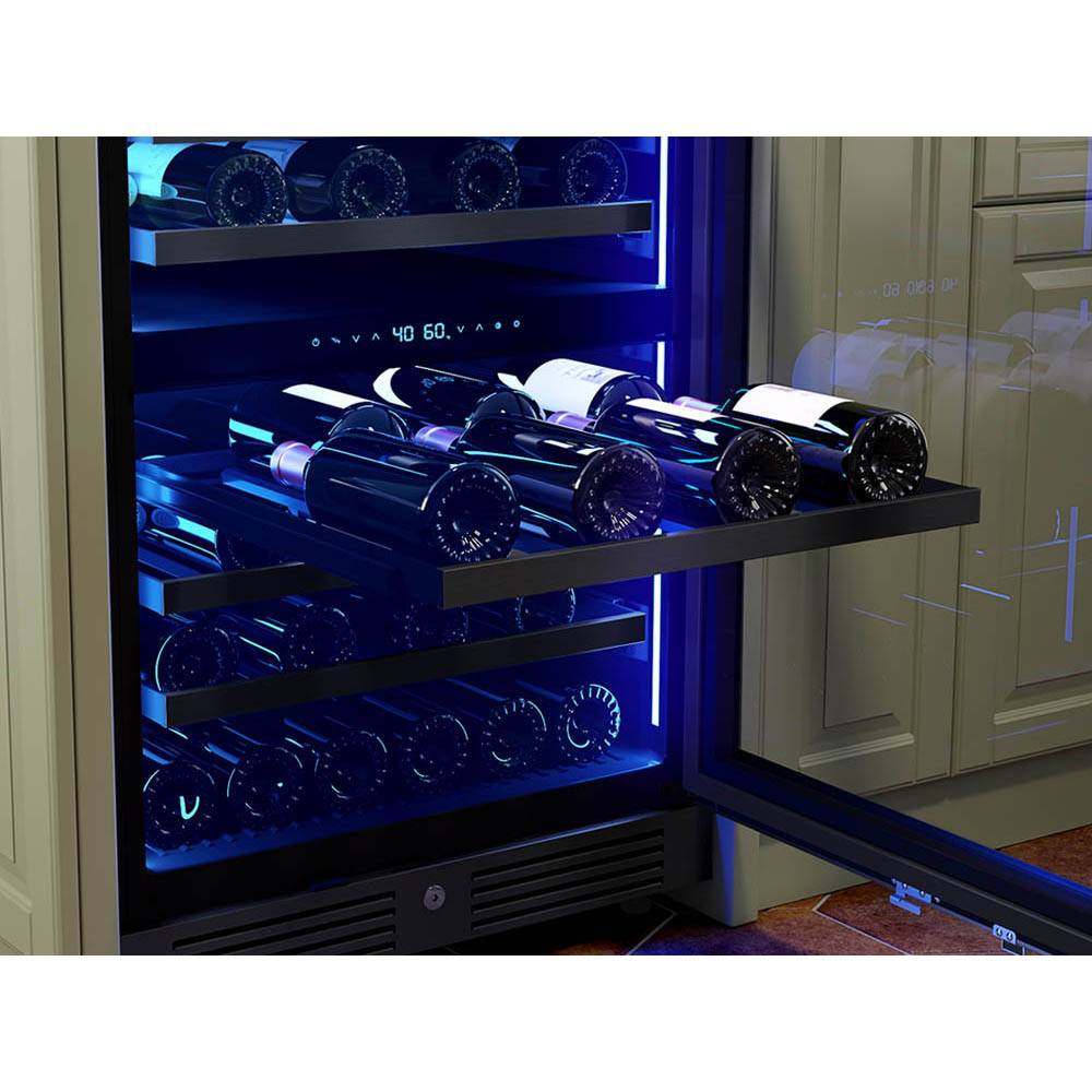 Zephyr Presrv™ Dual Zone Reversible 24" Wine Cooler PRW24C02CBSG