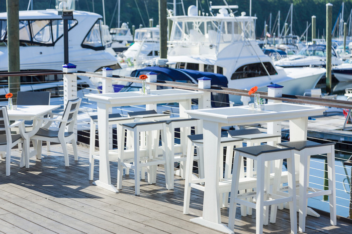 Seaside Casual SYM Bar Stool - Thumbnail 4