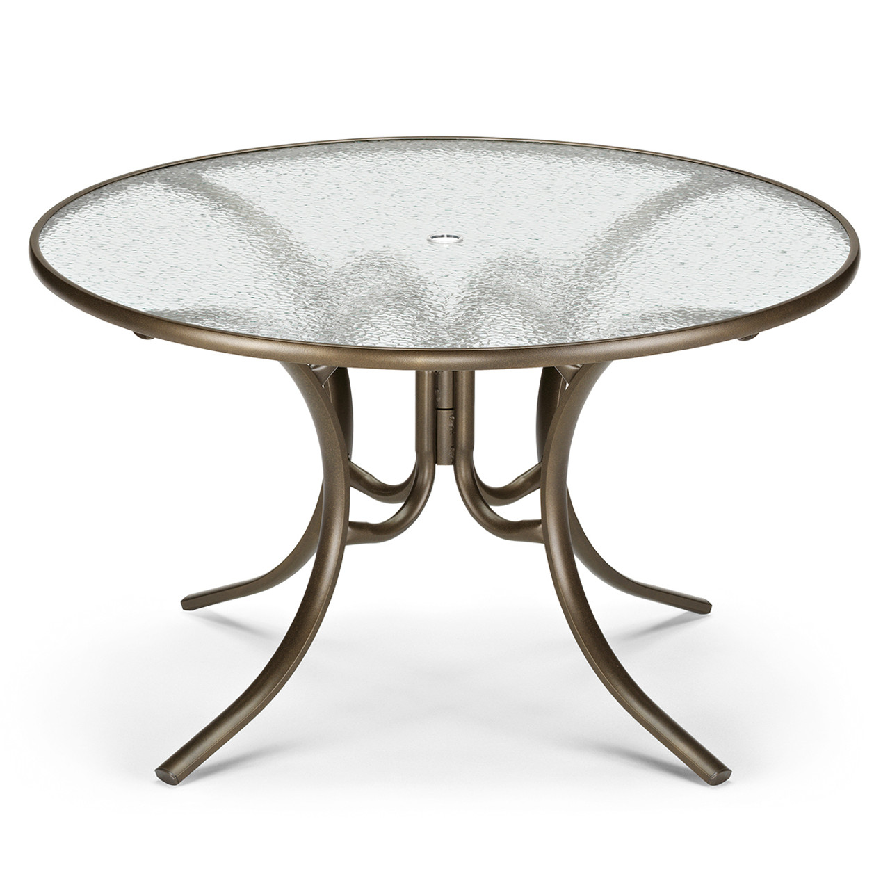 42 inch round glass top dining table