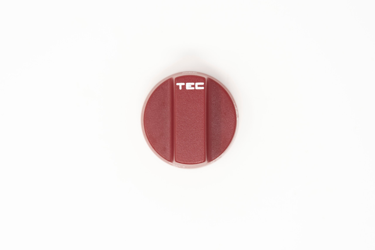 TEC Grills Red Shaded Burner Control Knob - HW0841