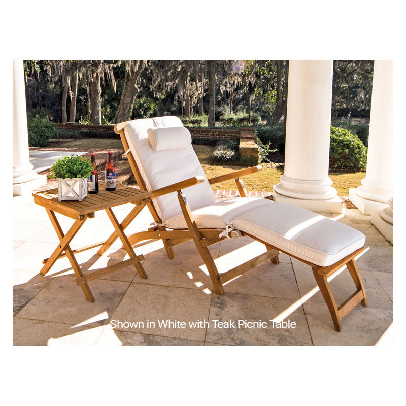 Royal Teak Steamer Folding Lounge STML