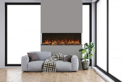 Amantii 72-TRU-View-XL XT - 3 Sided Electric Fireplace