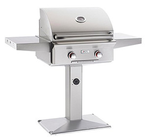 AOG T-Series 24" Natural Gas Grill On Pedestal