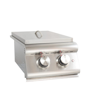 Blaze Built-In LTE Double Side Burner with Lights - Propane Blaze Built-In LTE Double Side Burner with Lights - Propane