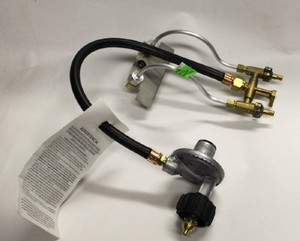 Broilmaster Propane Gas Twin Valve Assembly - B100515