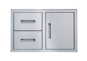 Broilmaster BSAW3422SD Single Door with Double Drawer