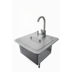 Coyote 21" Sink With Faucet, Drain, Soap Dispenser - C1SINKF21 Coyote 21" Sink With Faucet, Drain, Soap Dispenser - C1SINKF21