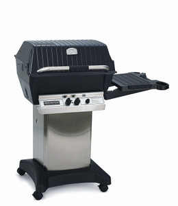 Premium Gas Grill Package 5 with Stainless Cart/Base and Side Shelf, Natural Gas Premium Gas Grill Package 5 with Stainless Cart/Base and Side Shelf, Natural Gas