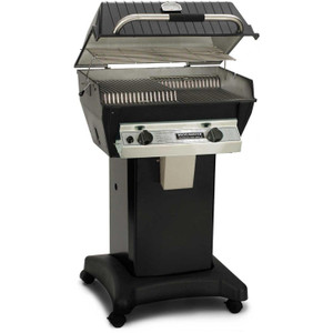 Broilmaster R3B Infrared Combination Propane Gas Grill On Black Cart Broilmaster R3B Infrared Combination Propane Gas Grill On Black Cart