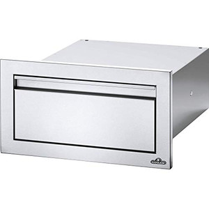 Napoleon BI-1808-1DR 18" x 8" Single Drawer Outdoor Kitchen Component, Stainless Steel