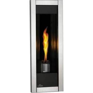 Napoleon Riverside Torch Series GSST8 15" Vent Free Propane Gas Outdoor Fireplace with Electronic Ignition Up to 6 000 BTU's Towering Flame Torch Burner