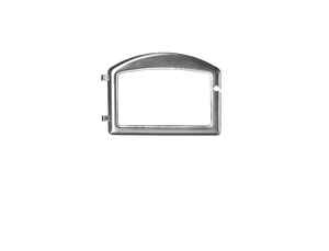 Napoleon Deluxe Cast Iron Stove Door Style/Finish: Standard Arch/Satin Chrome Plated Napoleon Deluxe Cast Iron Stove Door Style/Finish: Standard Arch/Satin Chrome Plated