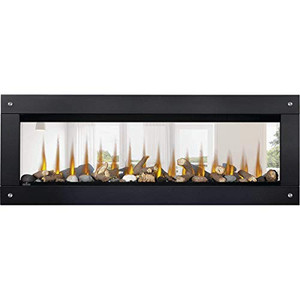 Napoleon Black Trim Kit for CLEARion Elite See-Through Built-in Electric Fireplace - NEFBD50HE-DTRM