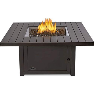 Napoleon STTR2-BZ St. Tropez Square PatioFlame Patio Fire Table, Bronze