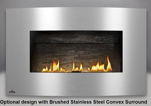 Napoleon WHD31NSB Plazmafire 31 Wall Hanging Direct Vent Gas Fireplace Up to 20 000 BTUs Complete with Slate Brick Panel Safety Screen and Heat Resistant Ceramic Napoleon WHD31NSB Plazmafire 31 Wall Hanging Direct Vent Gas Fireplace Up to 20 000 BTUs Complete with Slate Brick Panel Safety Screen and Heat Resistant Ceramic