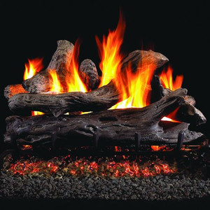 Peterson Real Fyre 24" Coastal Driftwood Log Set - CDR-24 + G46-24-17P Peterson Real Fyre 24" Coastal Driftwood Log Set - CDR-24 + G46-24-17P