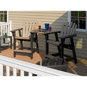 Breezesta 3 Piece Coastal Tete-a-Tete Counter Set - B3PCTCS Breezesta 3 Piece Coastal Tete-a-Tete Counter Set - B3PCTCS