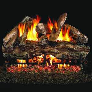 Peterson Real Fyre 18" Red Oak Gas Log Set - RED-18_G46-18/20-17 Peterson Real Fyre 18" Red Oak Gas Log Set - RED-18_G46-18/20-17