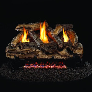Peterson Real Fyre 20" Split Oak Log Set - S9-20 + G9-20/24/30 Peterson Real Fyre 20" Split Oak Log Set - S9-20 + G9-20/24/30