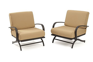 The Outdoor GreatRoom Chat Rocking Chairs - Set of 2 The Outdoor GreatRoom Chat Rocking Chairs - Set of 2