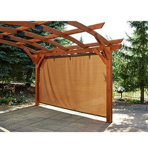 The Outdoor GreatRoom Privacy Wall for Sonoma Arched Pergola The Outdoor GreatRoom Privacy Wall for Sonoma Arched Pergola