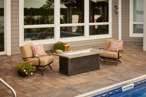 The Outdoor GreatRoom Outdoor GreatRoom Cedar Ridge Gas Fire Table The Outdoor GreatRoom Outdoor GreatRoom Cedar Ridge Gas Fire Table