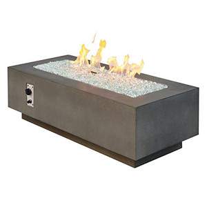 The Outdoor GreatRoom CV-54MM Cove Linear Fire Pit Table, Midnight Mist, 54" The Outdoor GreatRoom CV-54MM Cove Linear Fire Pit Table, Midnight Mist, 54"