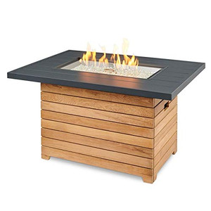 The Outdoor GreatRoom DAR-1224-K Darien Gas Fire Pit Table The Outdoor GreatRoom DAR-1224-K Darien Gas Fire Pit Table