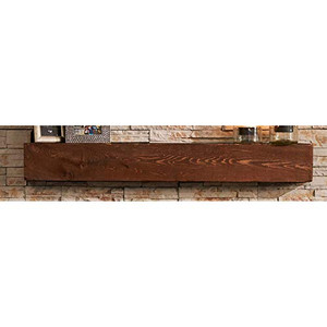 The Outdoor GreatRoom Aged Cedar Tavern Finish Supercast Wood Mantel (GWMT-72), 72" The Outdoor GreatRoom Aged Cedar Tavern Finish Supercast Wood Mantel (GWMT-72), 72"