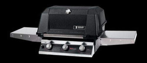 MHP Grills 3 Burner WNK Tri-Burn Grill with Cast Aluminum Housing - NG
